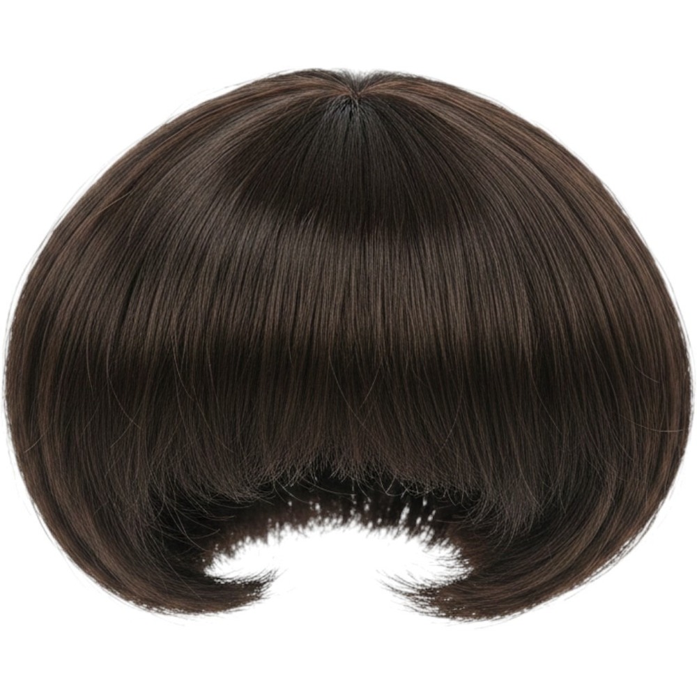 Monique collection doll wig  5-6"  dk brown (Bebe)304 nib